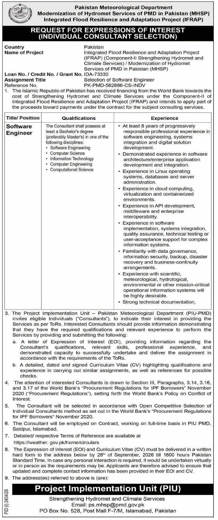 Consultant Selection