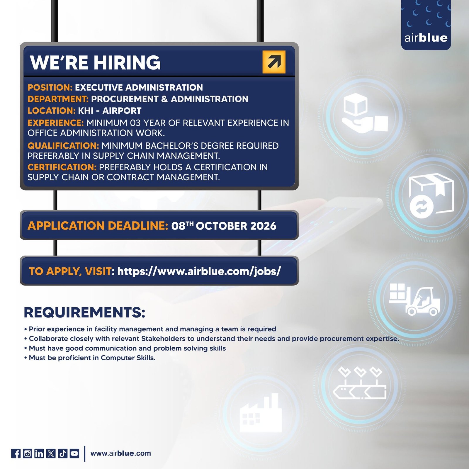 Procurement & Administration Jobs 2026