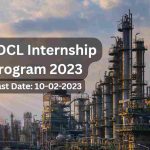 OGDCL Internship program 2023