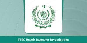 FPSC Inspector Investigation Result 2023 