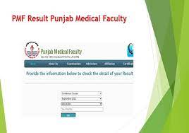 PMF Lahore Result 2023 
