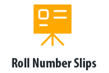 UOB Roll Number Slip