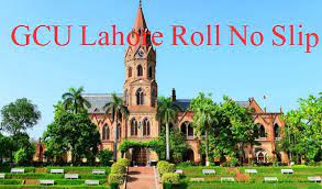 GCU Lahore Roll Number Slip 2023