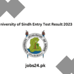 University of Sindh Entry Test Result 2023