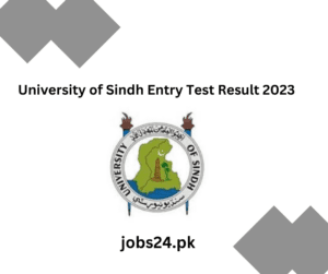 University of Sindh Entry Test Result 2023 