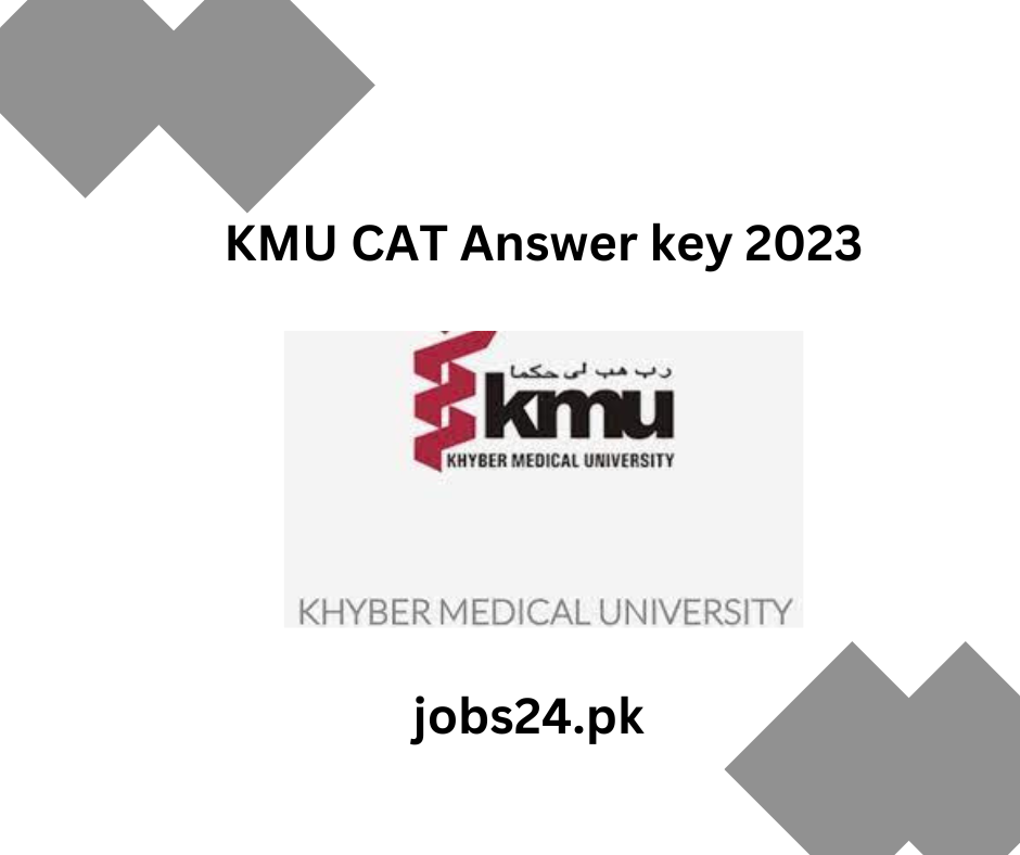 KMU CAT Answer key 2023