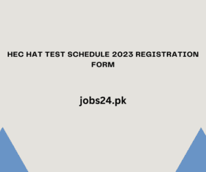 HEC HAT Test Schedule 2023