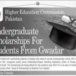 HEC Scholarship for Gwadar Students 2023