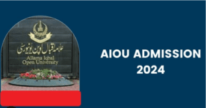 AIOU Matric Intermediate Admission 2024