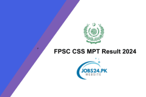 FPSC CSS MPT Result 2024