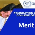 Fauji Foundation Medical College FUIC Merit List 2023