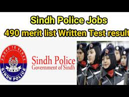 STS Sindh Police Written Test Result 2023