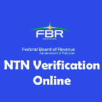 Online NTN Verification FBR By CNIC Pakistan