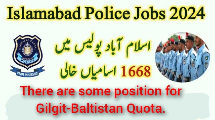 Islamabad Police Jobs 2024 Apply Online