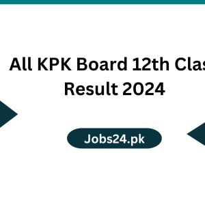 All KPK Board 12th Class Result 2024