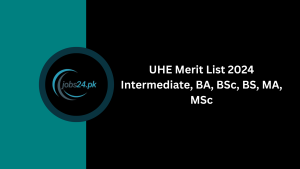 UHE Merit List 2024 