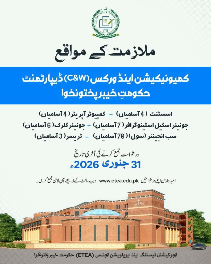 communication and works C & W department jobs 2026