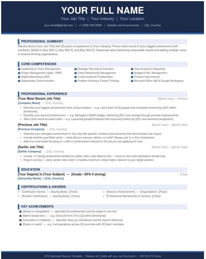 How to Write a Professional CV in 2026