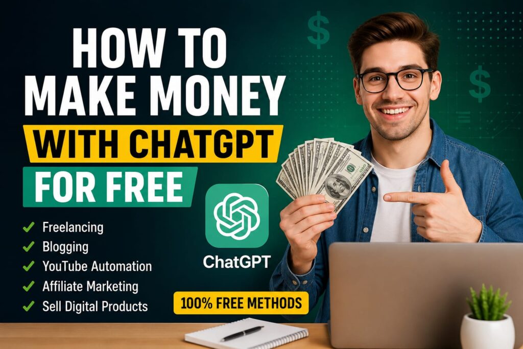 How to make money with ChatGPT for free