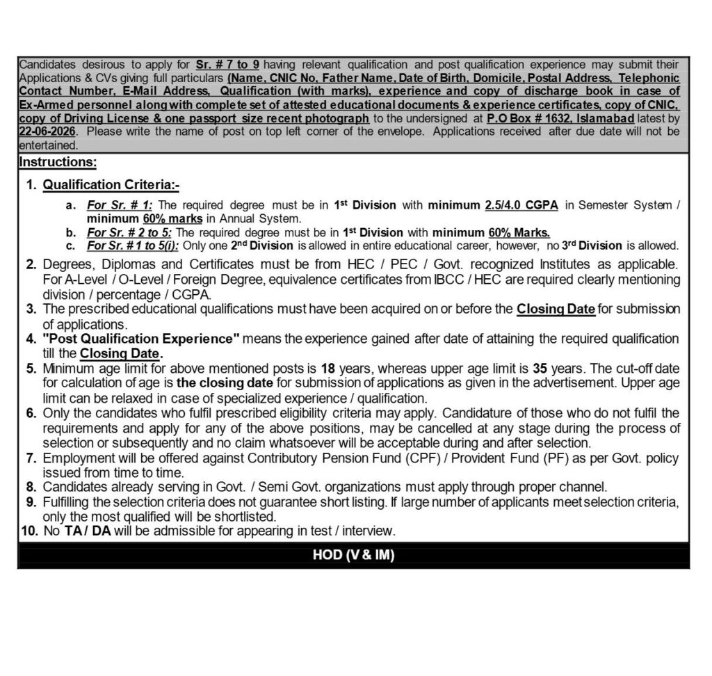 PAEC NESCOM Jobs | Public Sector Organization Jobs 2026 Latest Advertisement