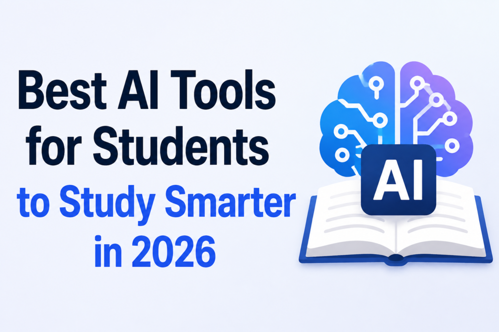 Best AI Tools for Students to Study Smarter in 2026 | Free & Paid AI Study Tools