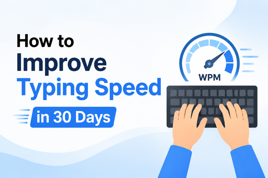 How to Improve Typing Speed in 30 Days