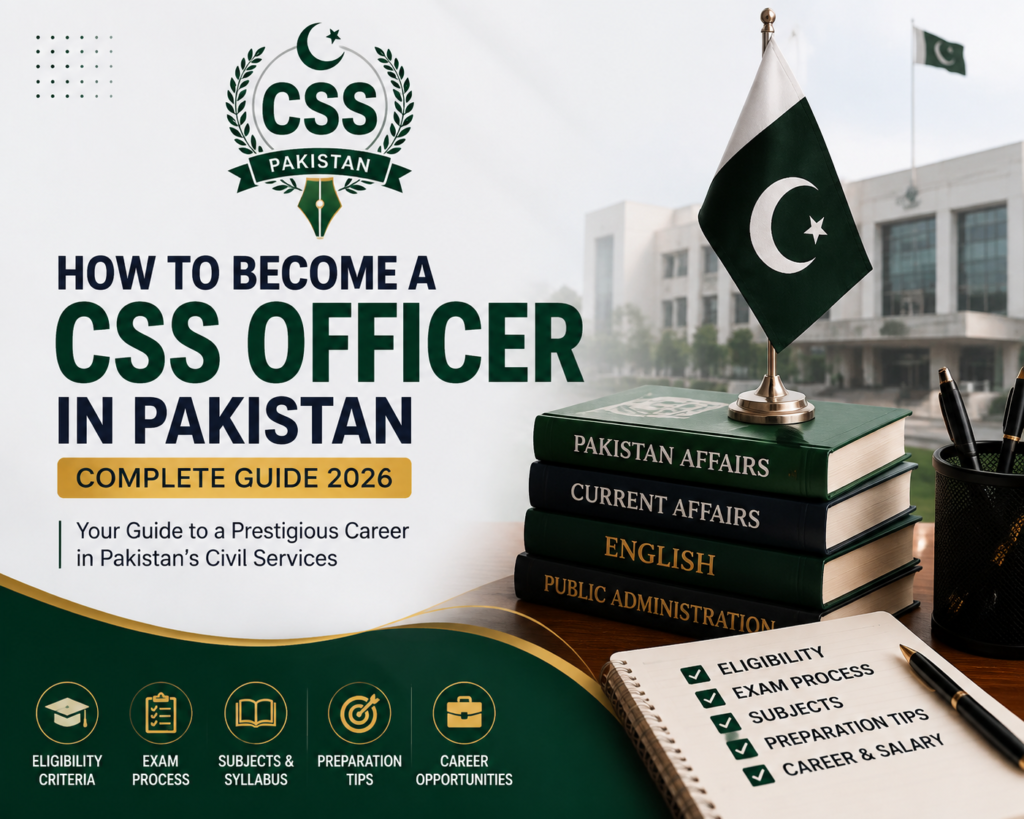 How to Become a CSS Officer in Pakistan