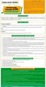 National Bank of Pakistan Jobs 2026